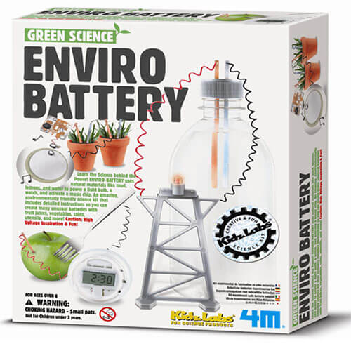 Uppmuntra barnets naturliga nyfikenhet med Enviro Battery