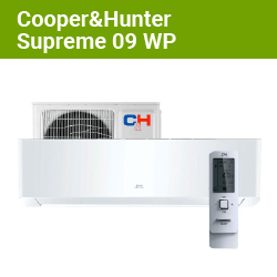 Cooper and Hunter Supreme 09 WP Luftvärmepump bäst i test
