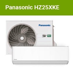 Panasonic HZ25XKE Luftvärmepump bäst i test